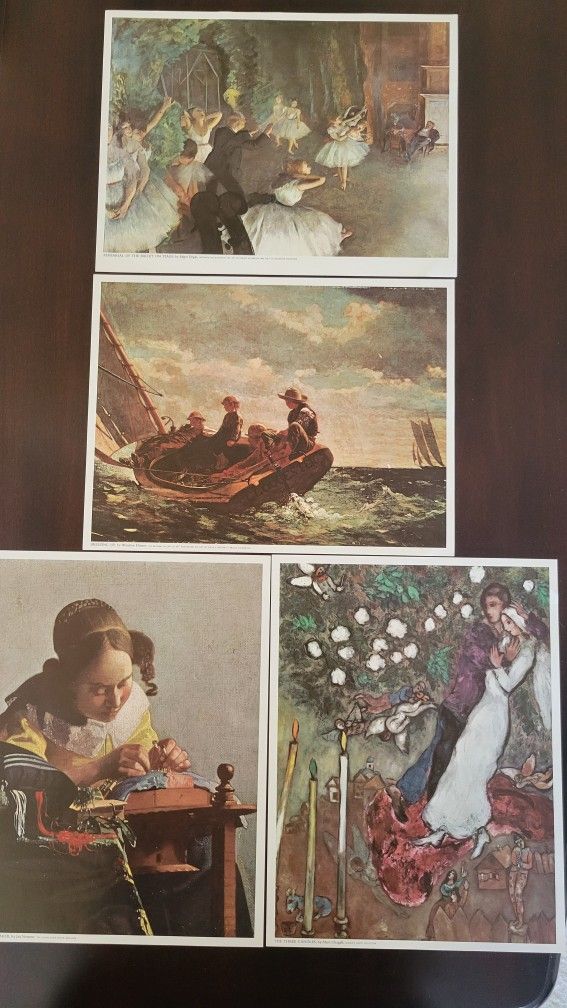 4 Prints Of Famous Artwork From Museums Around The World 