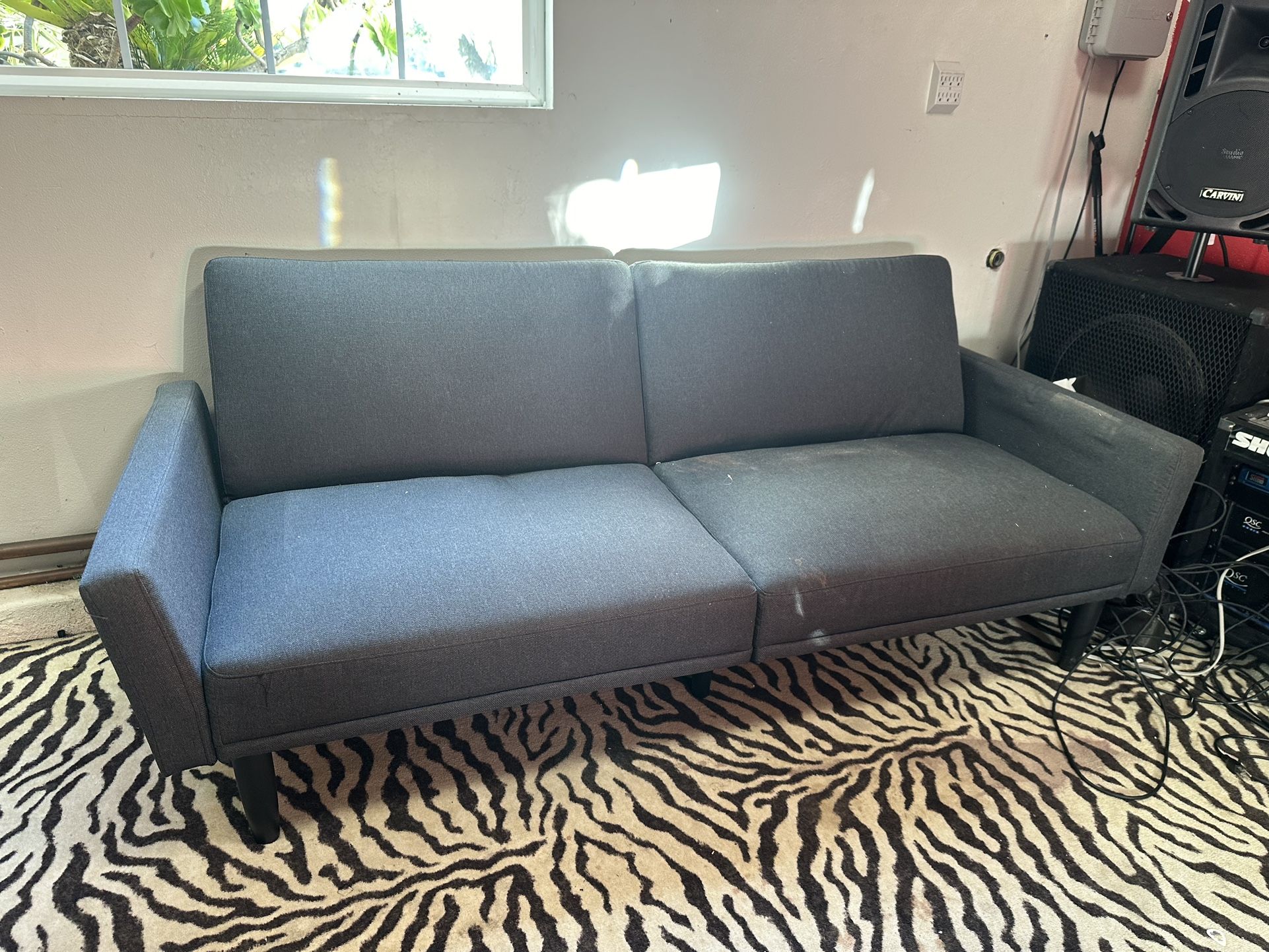 Fold Out Futon Couch Bed Set