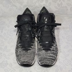 Nike LeBron 17 “In The Arena” XVII Basketball Shoes Size 8 Black Gray Sneakers