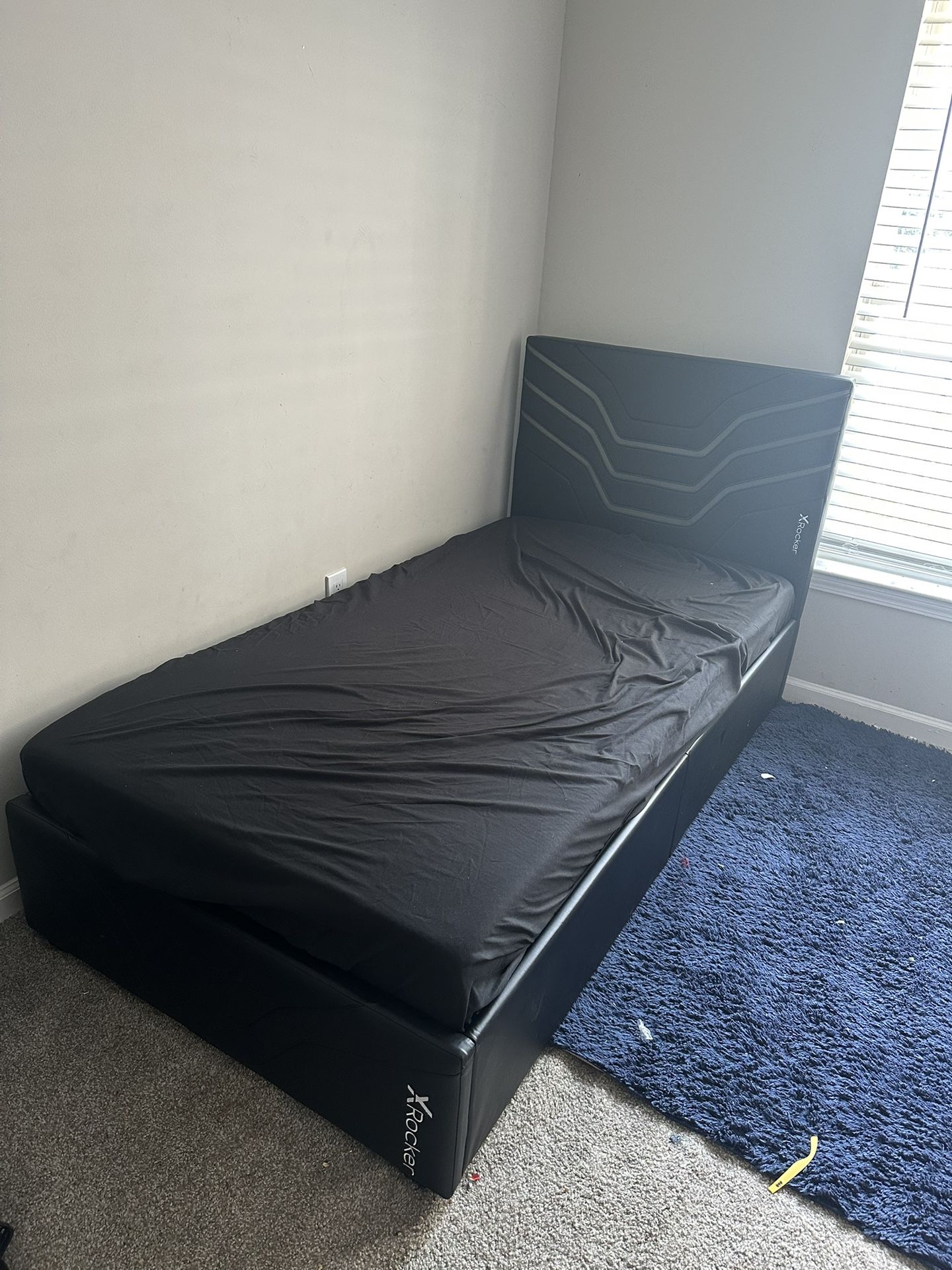 Black Twin Bed Frame
