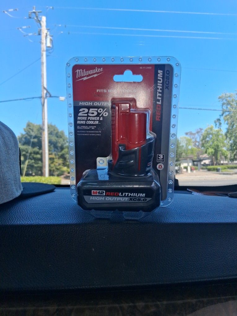 Milwaukee M12 High Output Xc 5.0