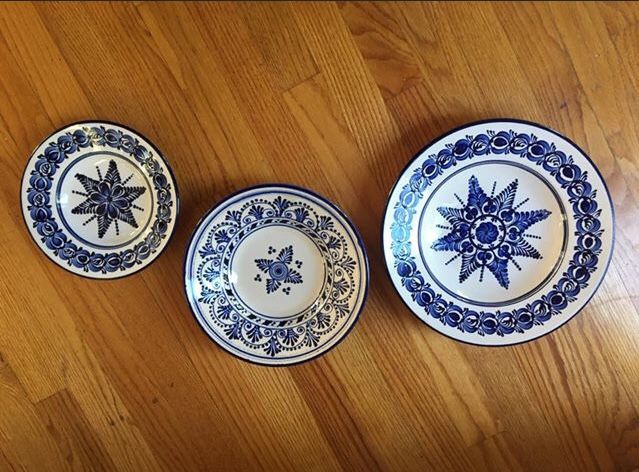 Hand Painted Hungarian Plates