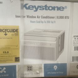 Keystone 8,000 BTU 115V Energy Star Window Air Conditioner (NEW)