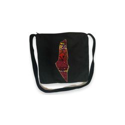 Palestinian Thobe Map Tote Bag