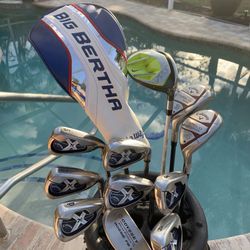 Callaway complete Used Golf Club Set Oddyssey Putter 