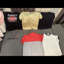 Men’s Pack Nike, Adidas, Champion Shirt XL