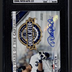 2020 Topps 20 Years The Captain Derek Jeter 2/2