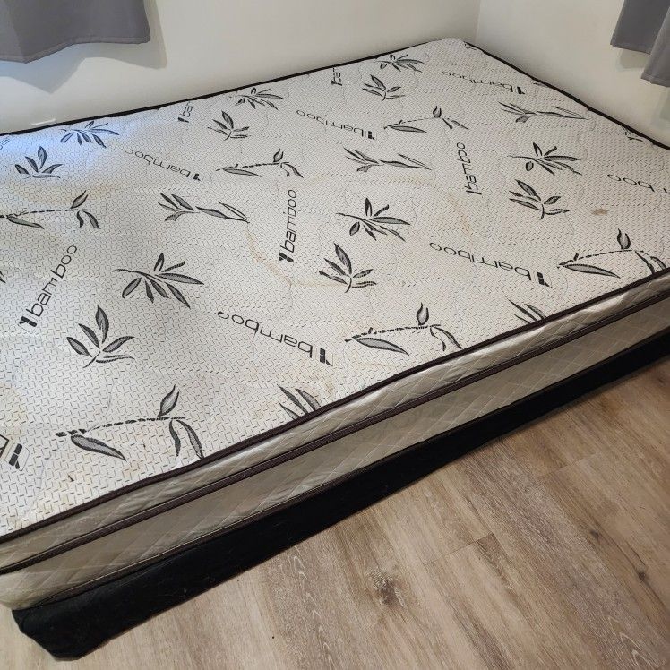 Free Box Spring And  Mattress  For Recycle 
