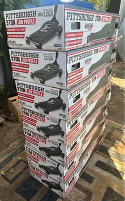 3 Ton Low Profile PITTSBURGH Heavy Duty Vehicles Jacks.