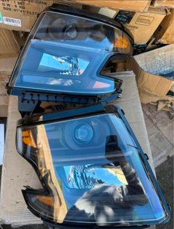 15-20 Chevy Tahoe/Suburban Headlights Faros Calaveras Micas Luces Lamps