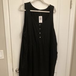 Big Torrid Sale! Torrid jersey black Dress With Pockets - Still Has Tag