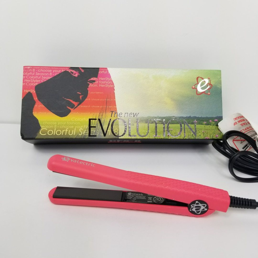 Evalectric CFS-8 mini Baby Pink Professional Hair Straightener Flat Iron. $60