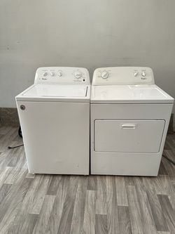 Whirlpool washer and  dryer
