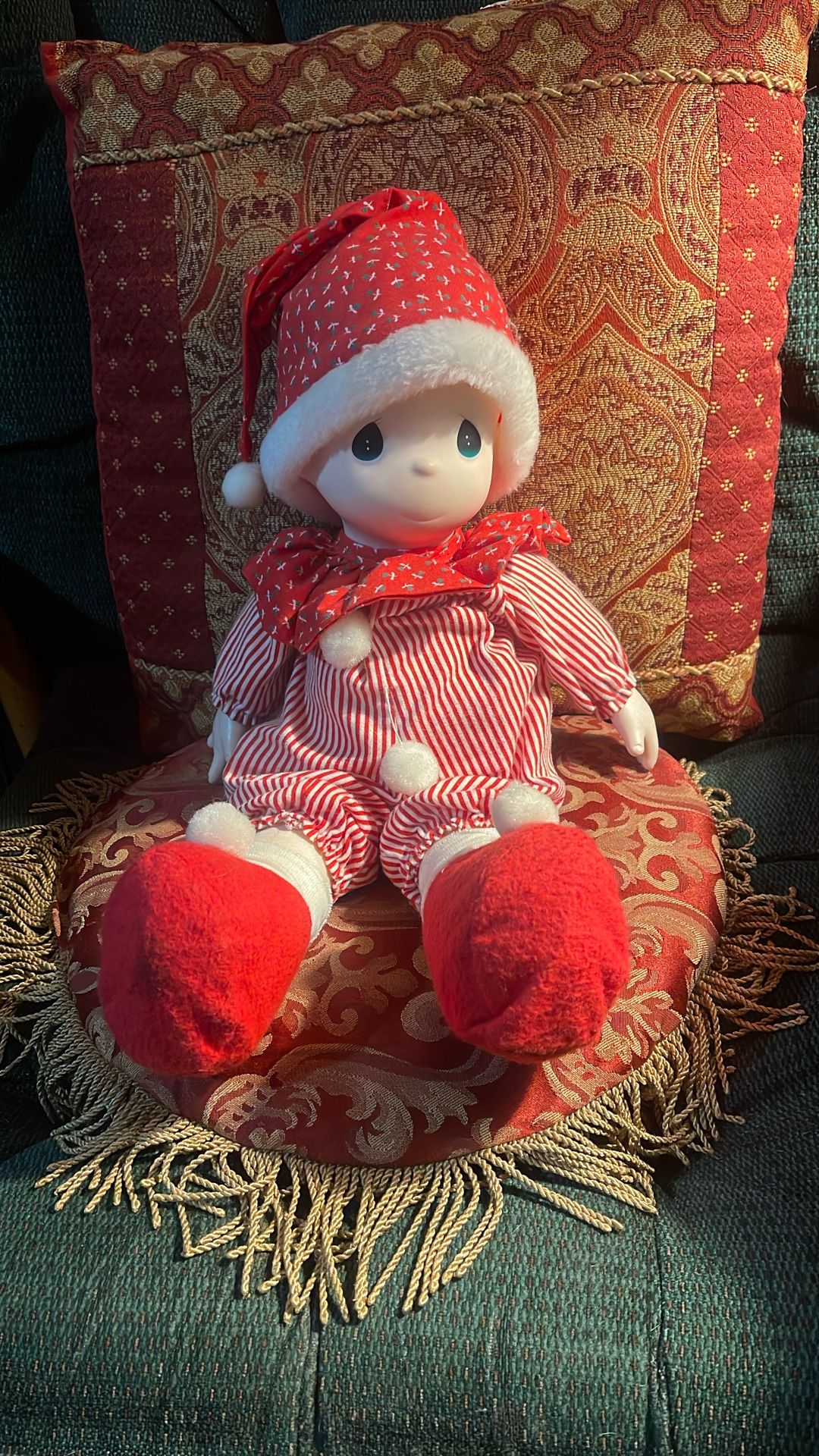 Precious Moments Mistletoe Doll