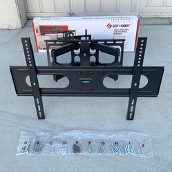 $39 (New in Box) Swivel tv wall mount for 37-75” tvs full motion and tilt bracket vesa 600x400mm, max 110lbs