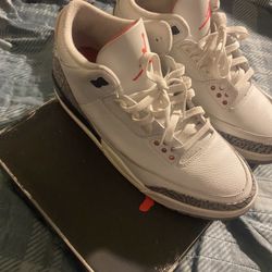 Jordan 3 White Cement
