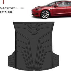 Trunk Mats for 2017-2022 Tesla Model 3