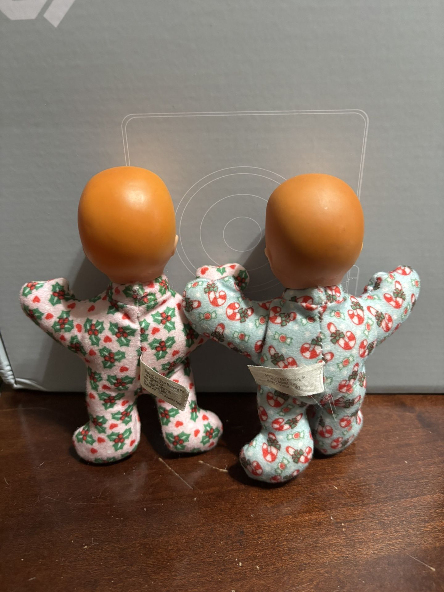 McDonalds Vintage Mattel MAGIC NURSERY BABY DOLL Pink Holly Hearts 5" 1993 lot 2