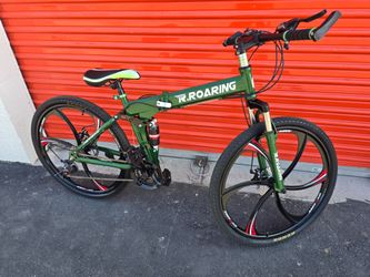 R Roaring 26" Folding Mountain Bike 7 Speed