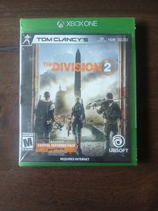 The Division 2 Brand New Sealed Xbox One 