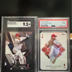 Topps finest Shohei Ohtani & Full Aces 