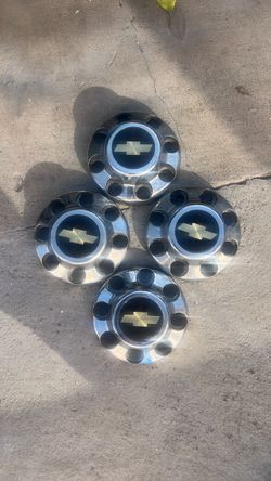 Chevy Wheel Center Caps Set of 4
