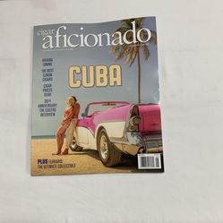 cigar aficionado “Cuba” Issue June 2024 Magazine