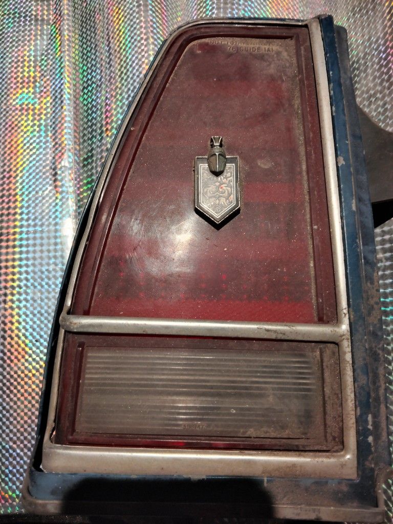 LEFT 76 MONTE CARLO TAIL LIGHT GOOD CONDITION $175 FIRM