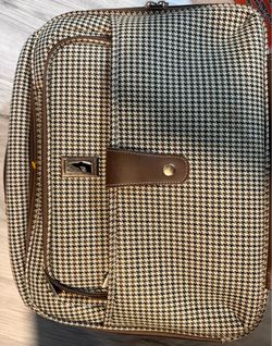Houndstooth Rolling Suitcase