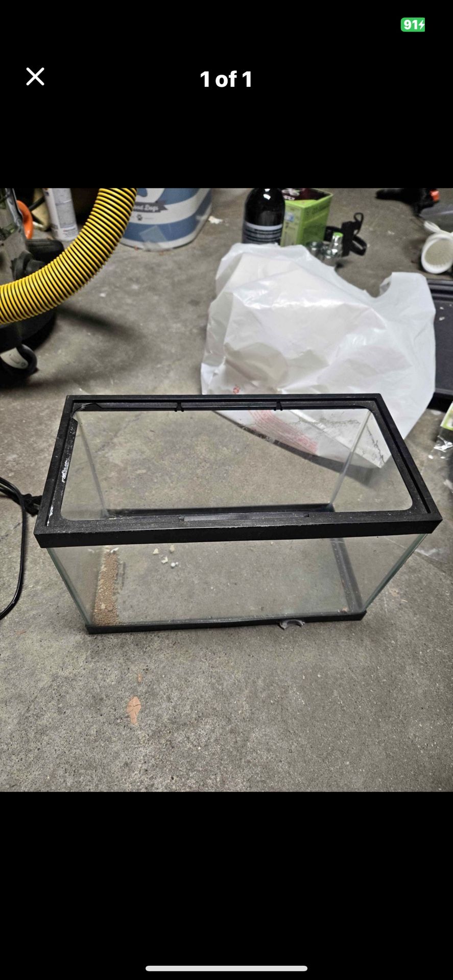 2.5 Gallon Aquariam New