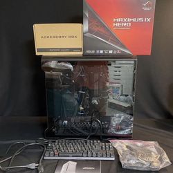 PHANTEKS ENTHOO EVOLV X ATX GLASS Computer Case WITH ALL COMPONENTS EXCEPT HARD DRIVE