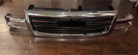 03-06 GMC SIERRA 1500 Chrome front grill 2003-2006 NEW OEM STYLE