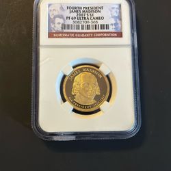 PF 69 2006 S James Madison Dollar 