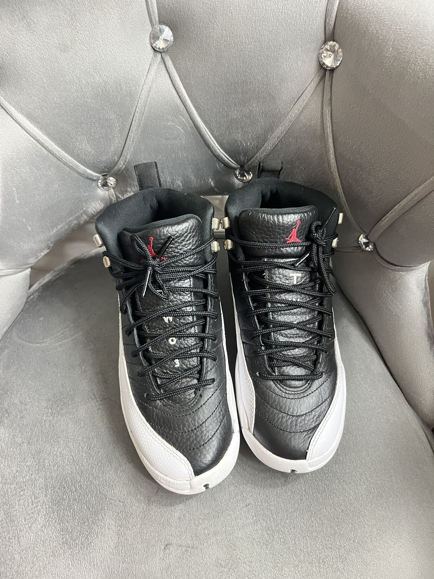 Black And White Jordan 12