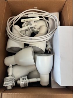 Track light + rails + 9 light + bulb