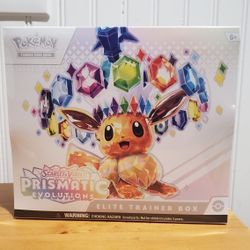 Prismatic Evolutions Elite Trainer Box