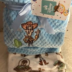 Toy Story baby blanket
