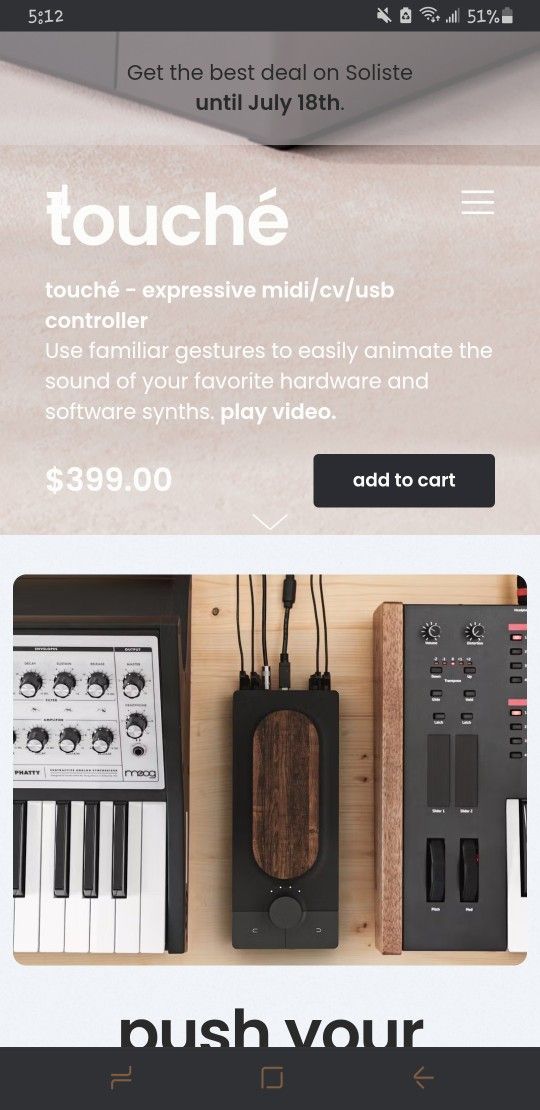EXPRESSIVE E - Touché (USED - PERFECT CONDITIONS)