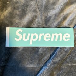 Tiffany & Co. Supreme Box Logo Sticker