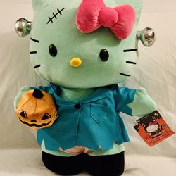 Halloween Greeter Hello Kitty as Black Cat Sanrio 