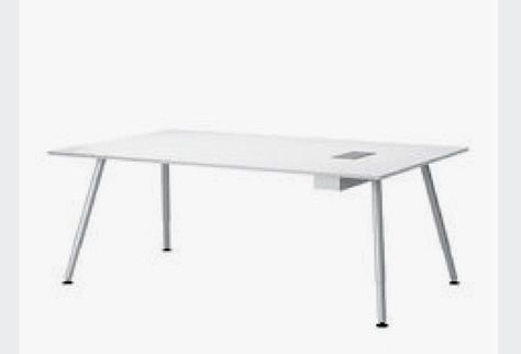 IKEA Galant Adjustable Table (white)