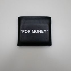 Off-White Men’s Leather Wallet – Like New, Authentic w/ Receipt 