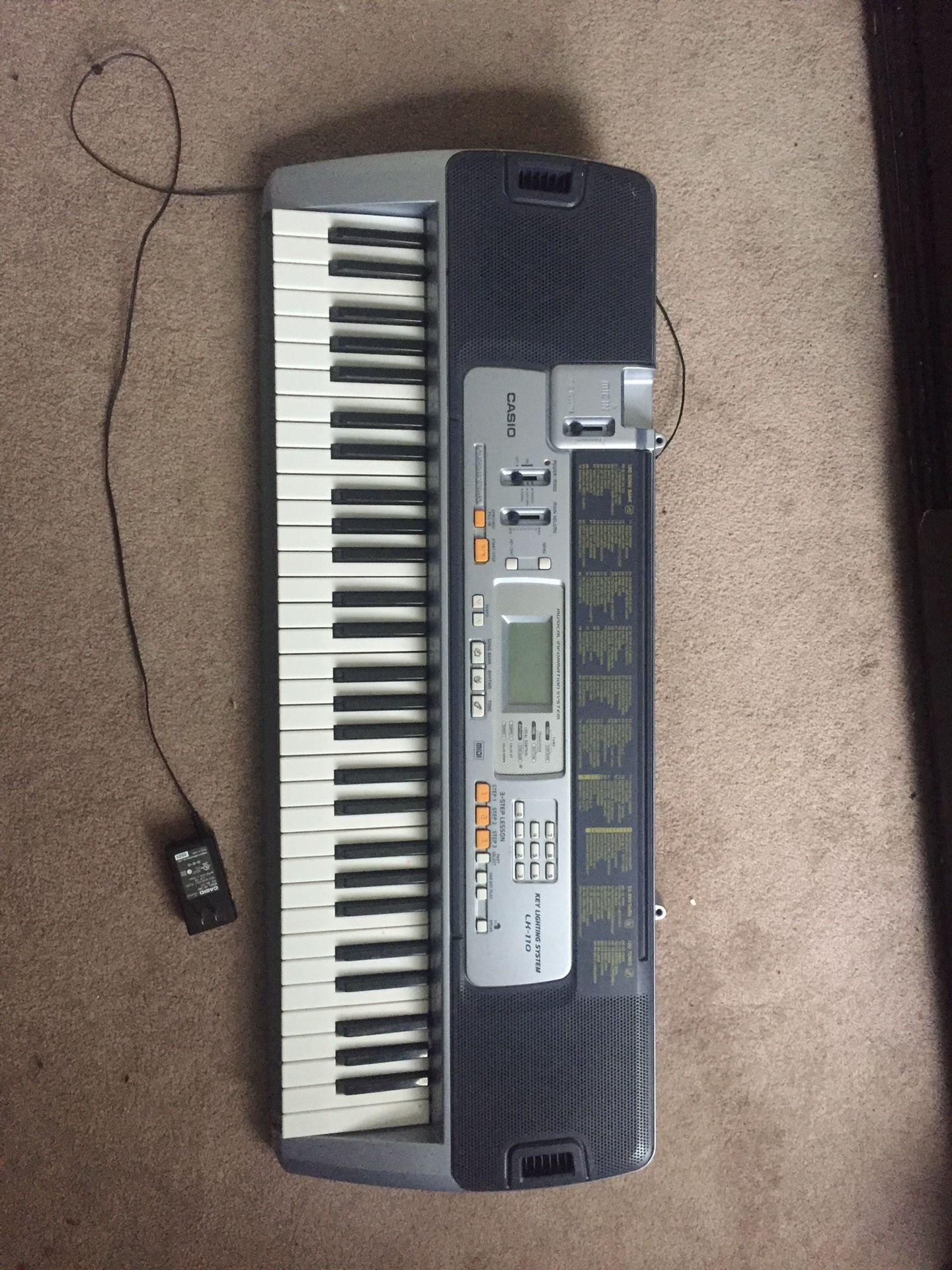 61 key piano