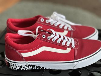 Vans Red Shoes