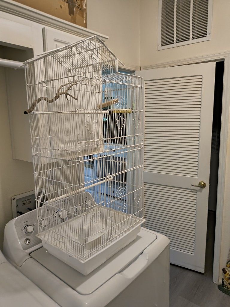Bird Cage and Stand