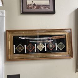 Japanese Samauri Sword Set in Case