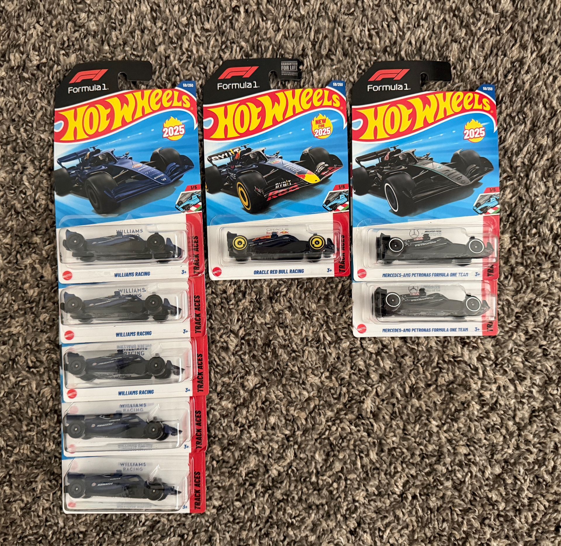 Hot Wheels Formula One Bundle