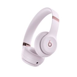 Beats Solo 4 Bluetooth Wireless On-Ear Headphones- Cloud Pink 