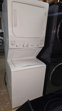 Stackable GE Washer And Dryer Electric