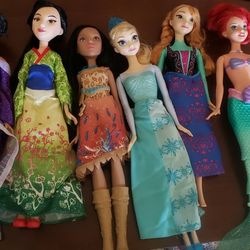 Princess Barbies